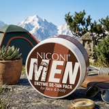 Niconi Men Enzyme De-Tan Cream | Tan Removal, Brightening & Deep Cleansing for Men | 100ml